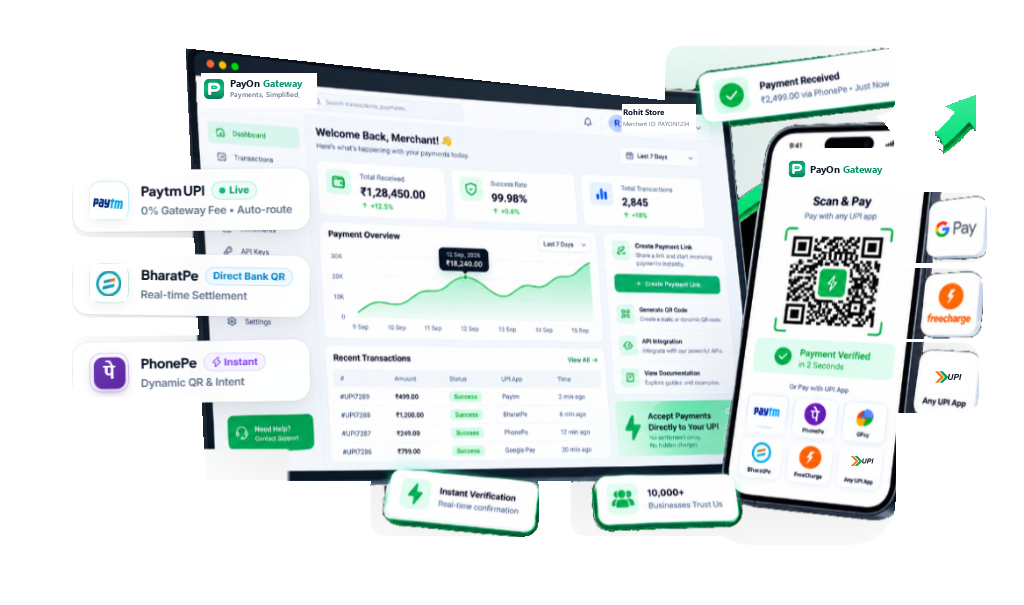 Pay on Gateway Payments Showcase